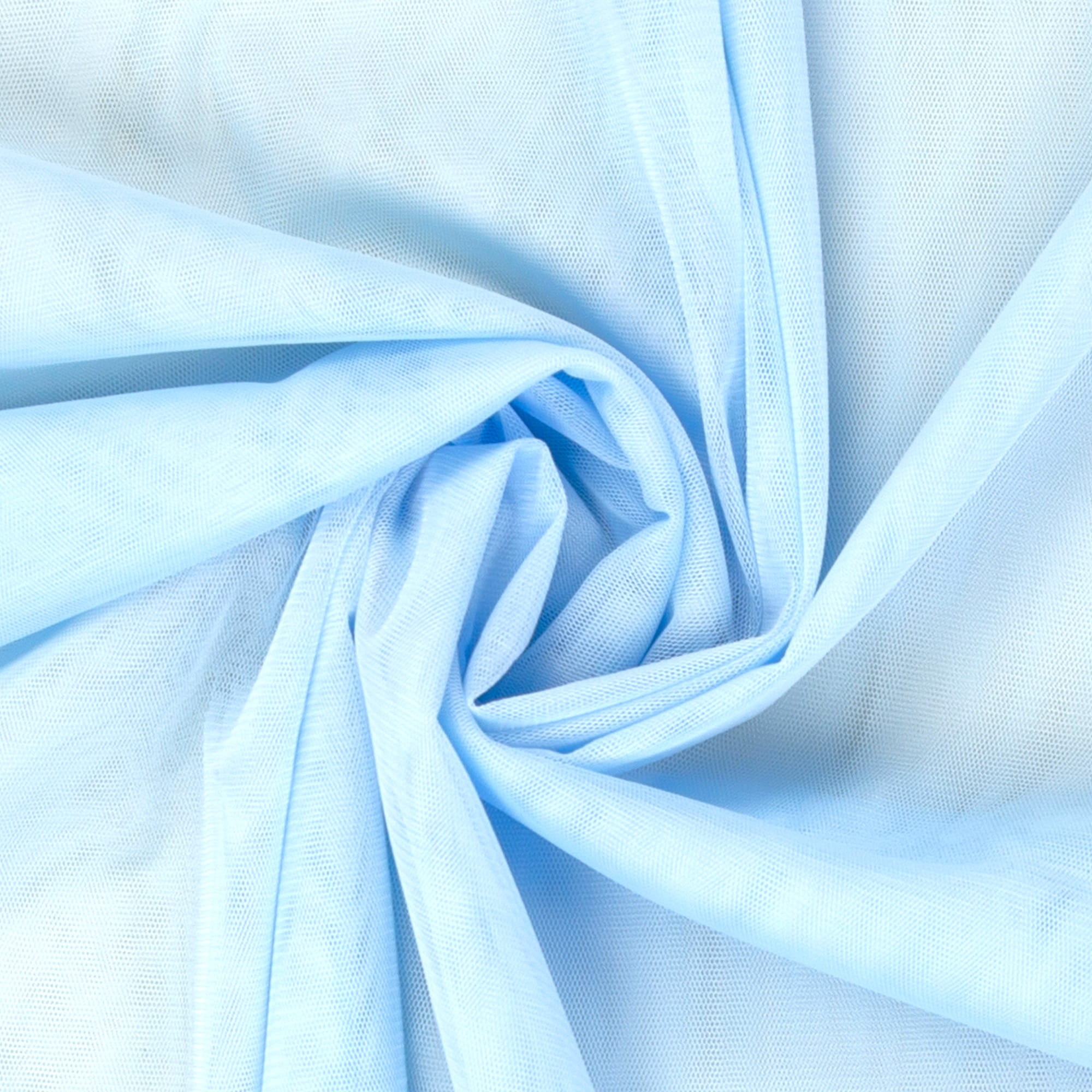 Soft Tüll uni babyblau 15-4005